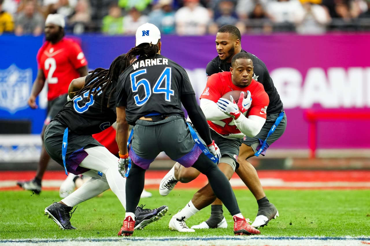 La Conferencia Nacional se quedó con el Pro Bowl 2023 ante la AFC por resultado de 33-35. Así fue la fiesta en Las Vegas con el nuevo formato que involucró el juego de Flag Football y pruebas de habilidad.