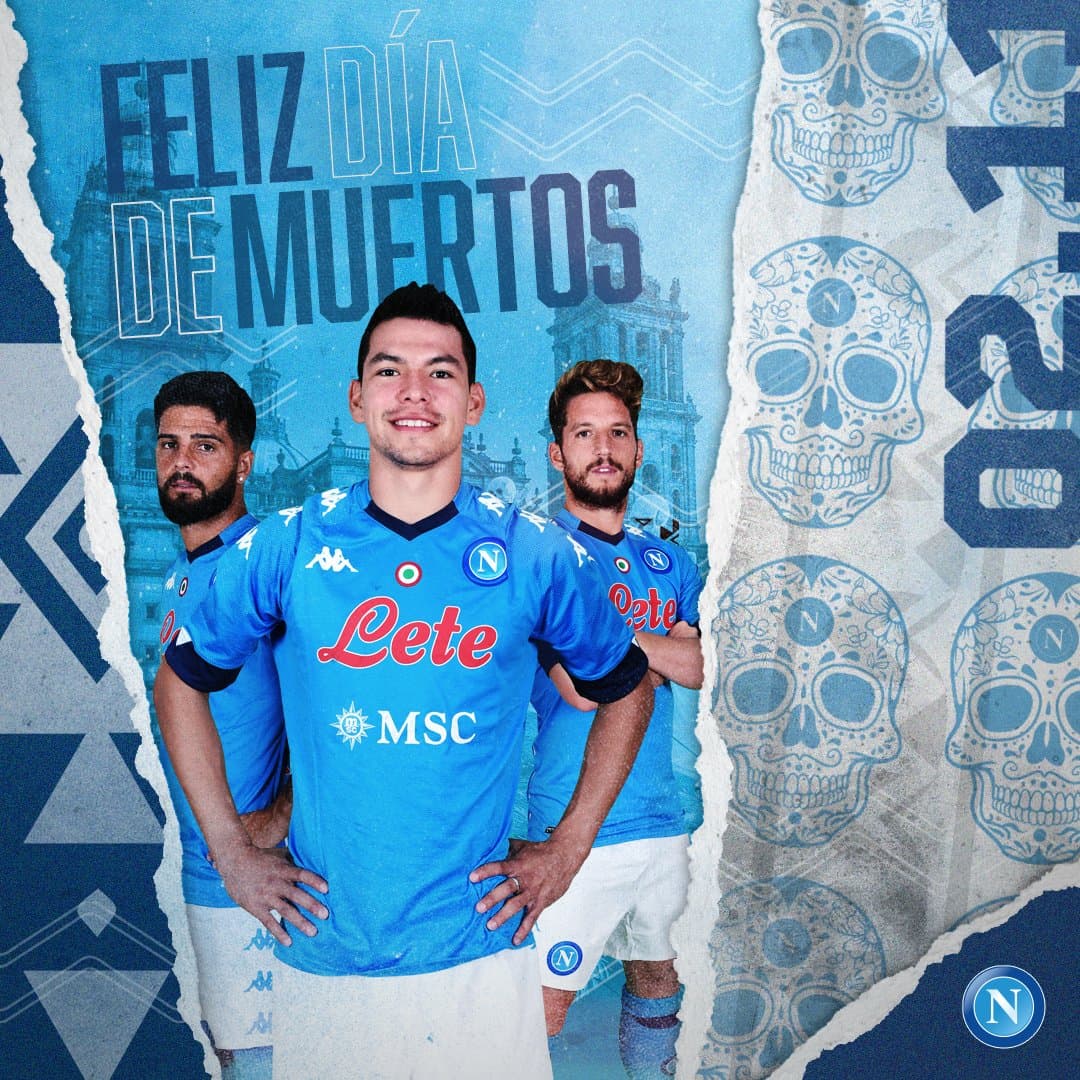 Equipos de diversos deportes, desearon feliz Día de Muertos, tradición mexicana que le ha dado la vuelta al mundo.