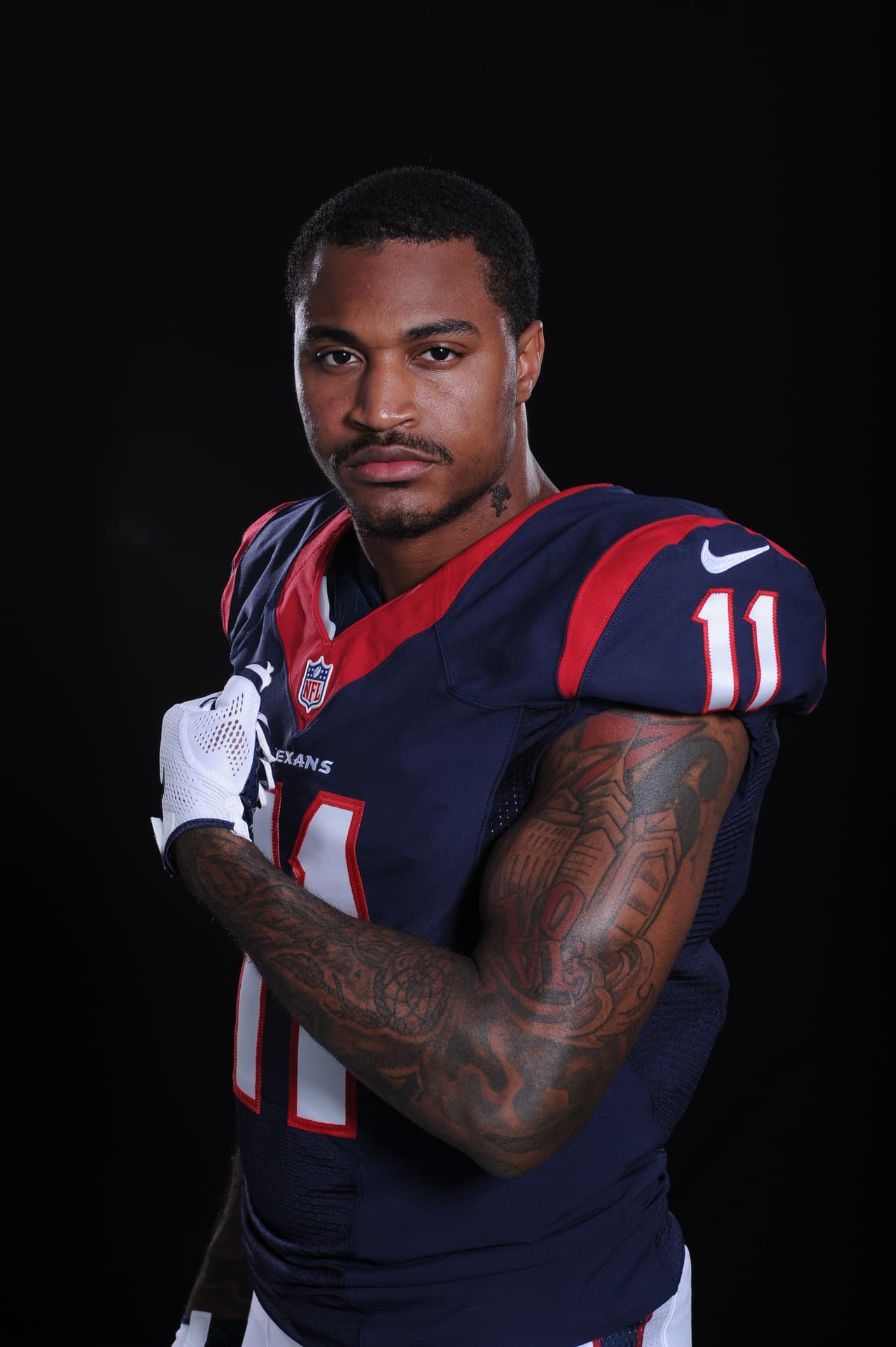 Checa las imágenes del novato receptor de los Houston Texans, Jaelen Strong, durante su sesión de fotos y dentro de los entrenamientos (AP-NFL).