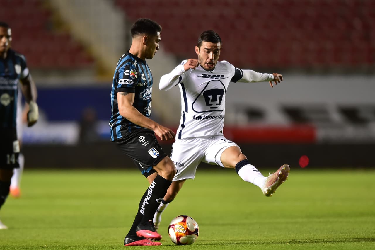 José Gurrola y Ángel Sepúlveda fueron los encargados de darle la victoria a los Gallos 2-0 sobre los Pumas.