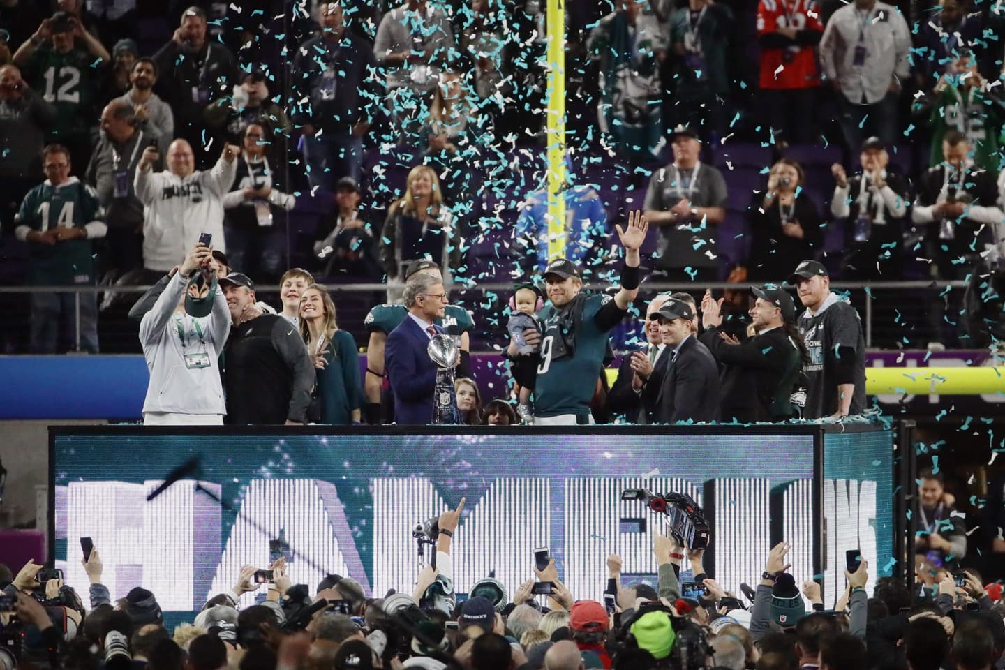 Un triunfo histórico: Eagles dan la sorpresa y se imponen 41-33 a los  Patriots en el Super Bowl LII, TUDN National Football League