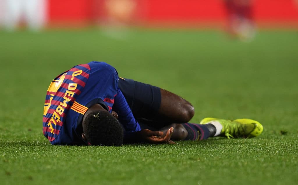 Lesión de muslo. Fuera 34 días y cinco partidos. Del 29 de agosto al 22 de septiembre de 2019.