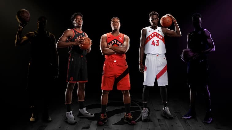 Toronto Raptors | Estas son las nuevas camisetas de la NBA para la 2020-21.