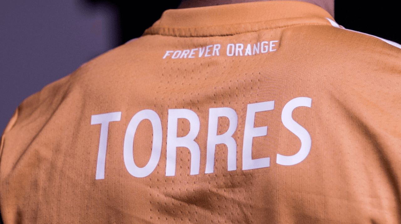 Torres y el color naranja, dos marcas registradas en el Houston Dynamo.