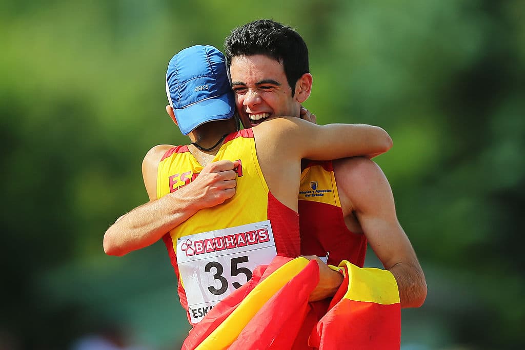 Con la selección de España, Diego García ha competido en dos ocasiones en los Campeonatos Mundiales de Atletismo.