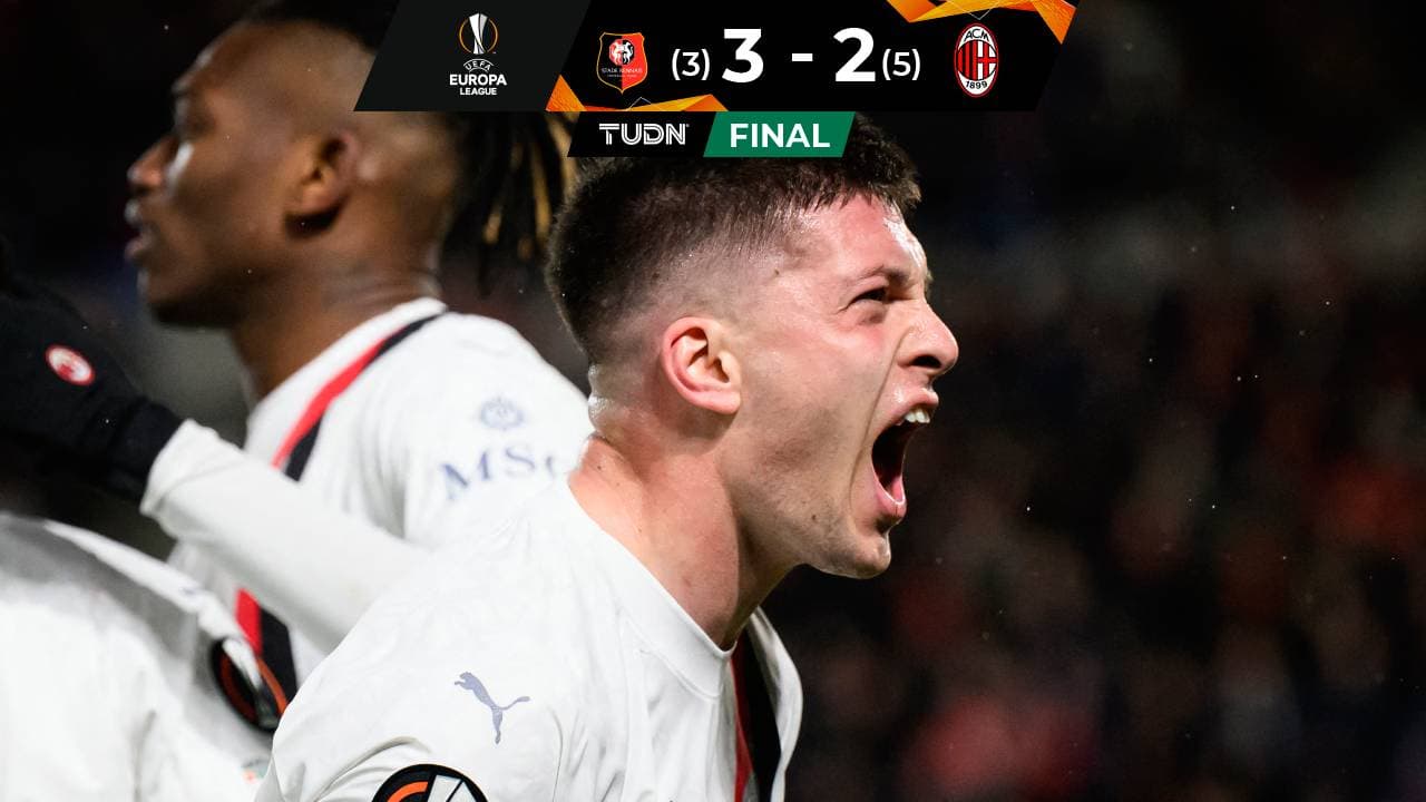 AC Milan avanza en la UEFA Europa League pese a derrota en Rennes