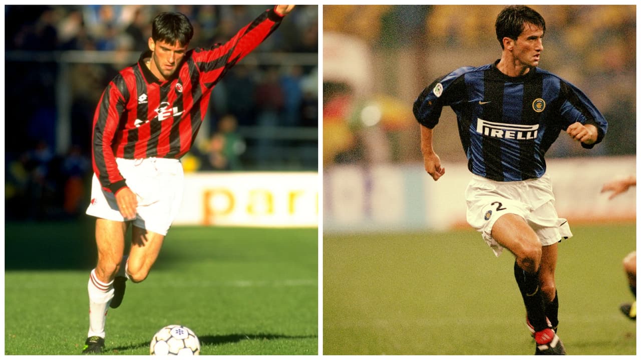 Christian Panucci, defensor lateral que también jugó en el Real Madrid.