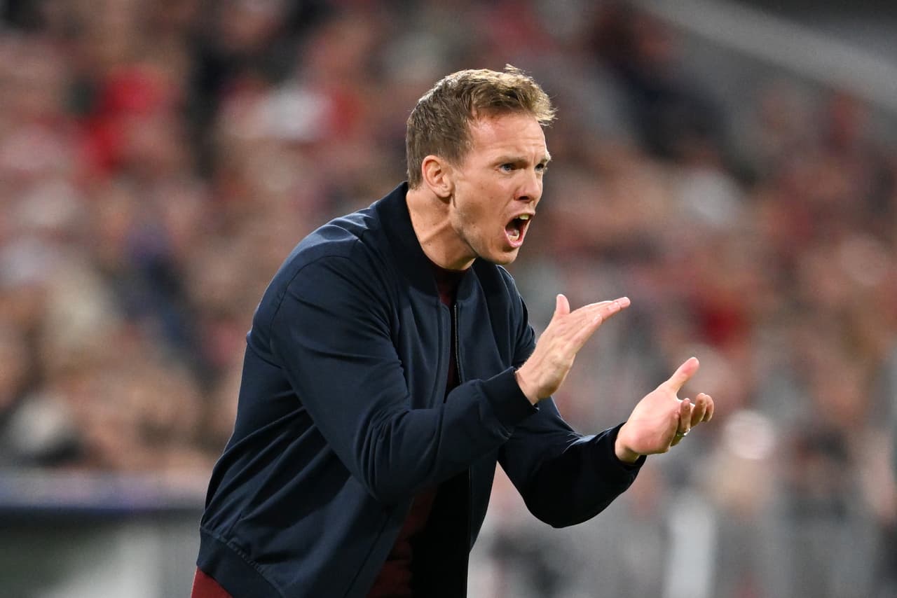 Julian Nagelsmann intentaba a animar a los suyos.