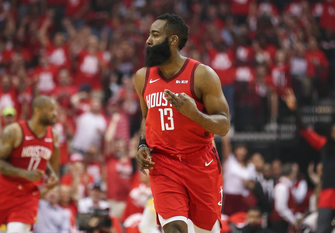 Los Houston Rockets necesitaban la mejor versión de James Harden esta noche para empatar la serie de segunda ronda de los Playoffs de la NBA en contra de los Golden State Warriors in en Toyota Center.