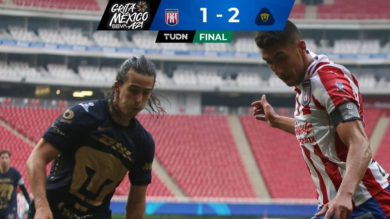 Marcador Final Tapatío 1-2 Pumas Tabasco, J2 Expansion