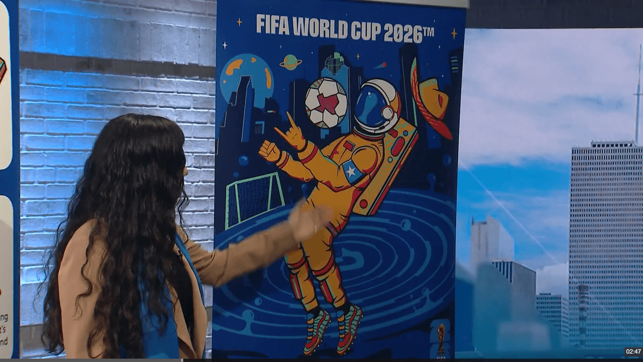 Houston, tenemos póster oficial para el Mundial 2026