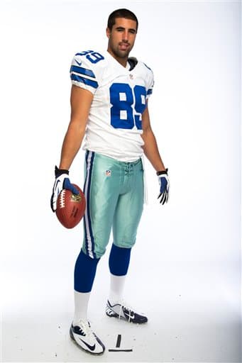 El TE de los Dallas Cowboys entra a su tercer año en la NFL este 2015, checa sus mejores imágenes (AP-NFL).