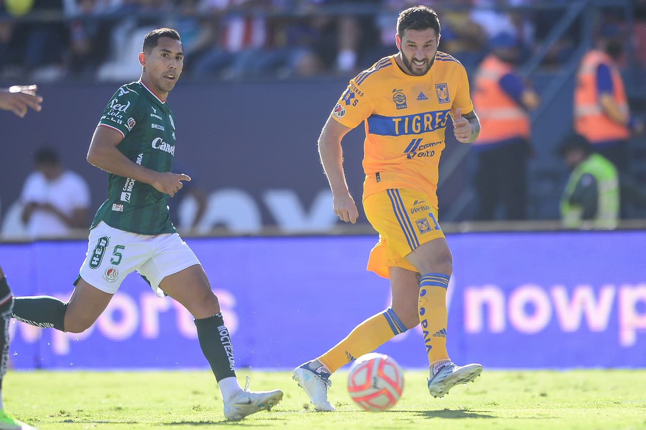 Tigres goleó a domicilio al Atlético San Luis en la Jornada 17 del Apertura 2022 para asegurar el quinto puesto y eliminar a los locales de la Liguilla.