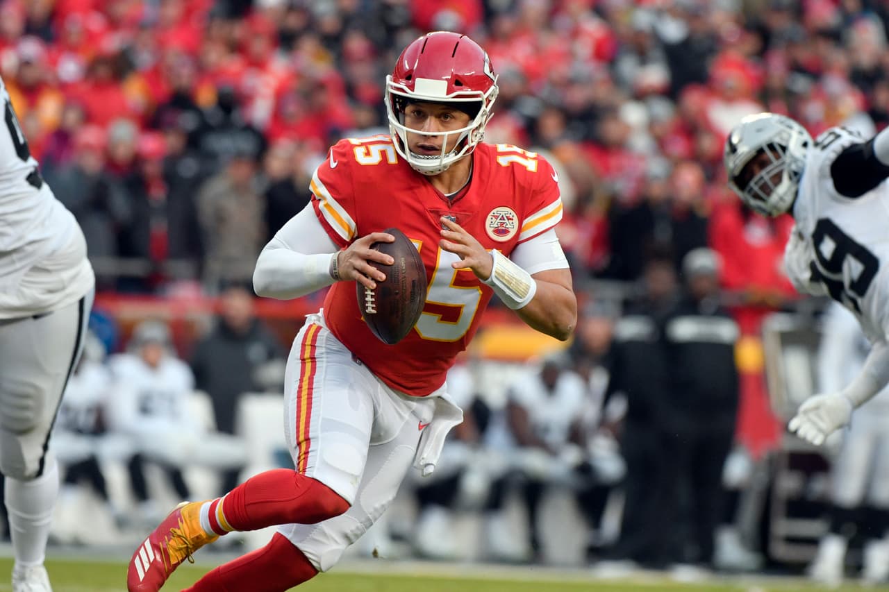 <b>1. Kansas City Chiefs. </b>Patrick Mahomes es candidato al MVP y no es para menos, con sus 50 pases de touchdown en su primera temporada como titular. Además, el equipo parece haber recuperado su solidez.