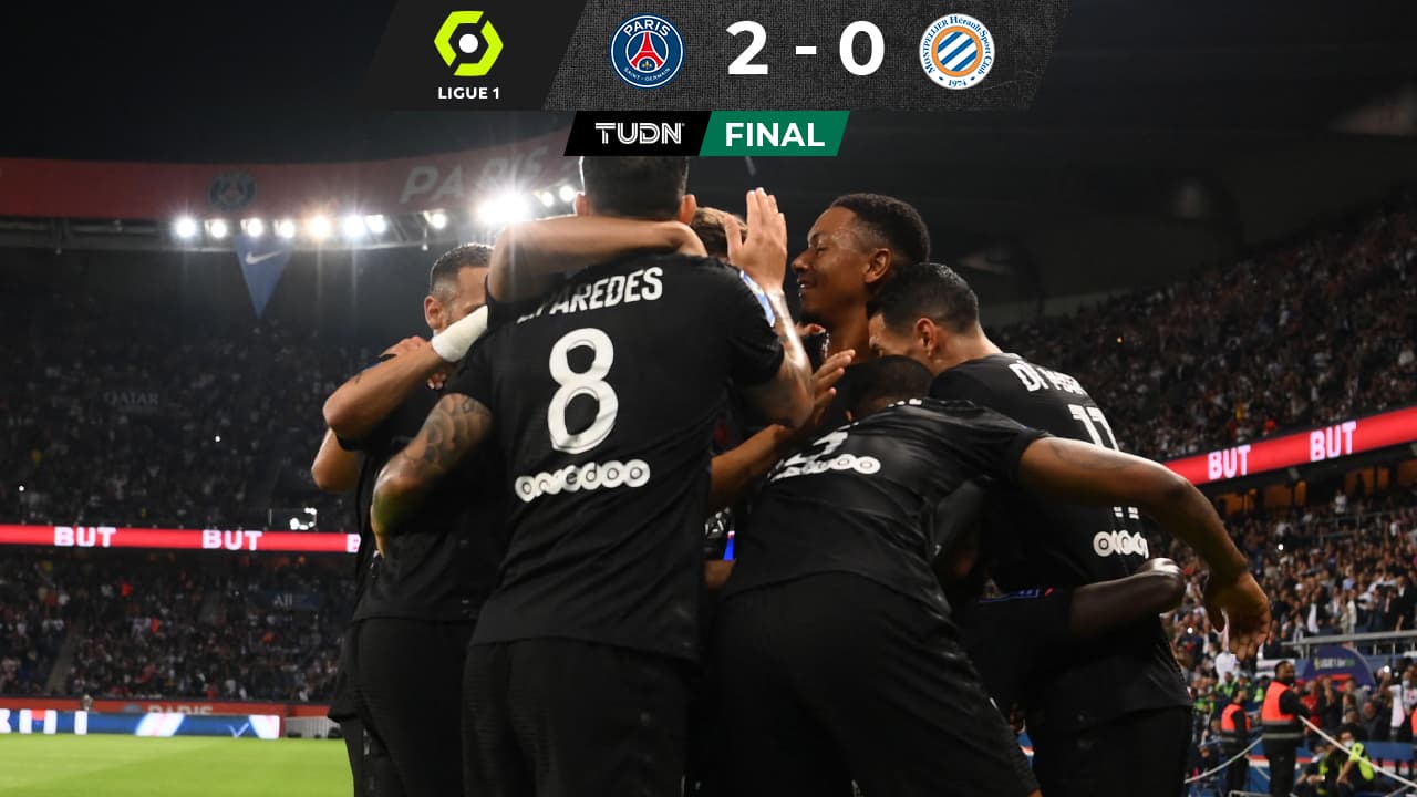 PSG se impone al Montpellier y aumenta su ventaja a 10 puntos en el liderato