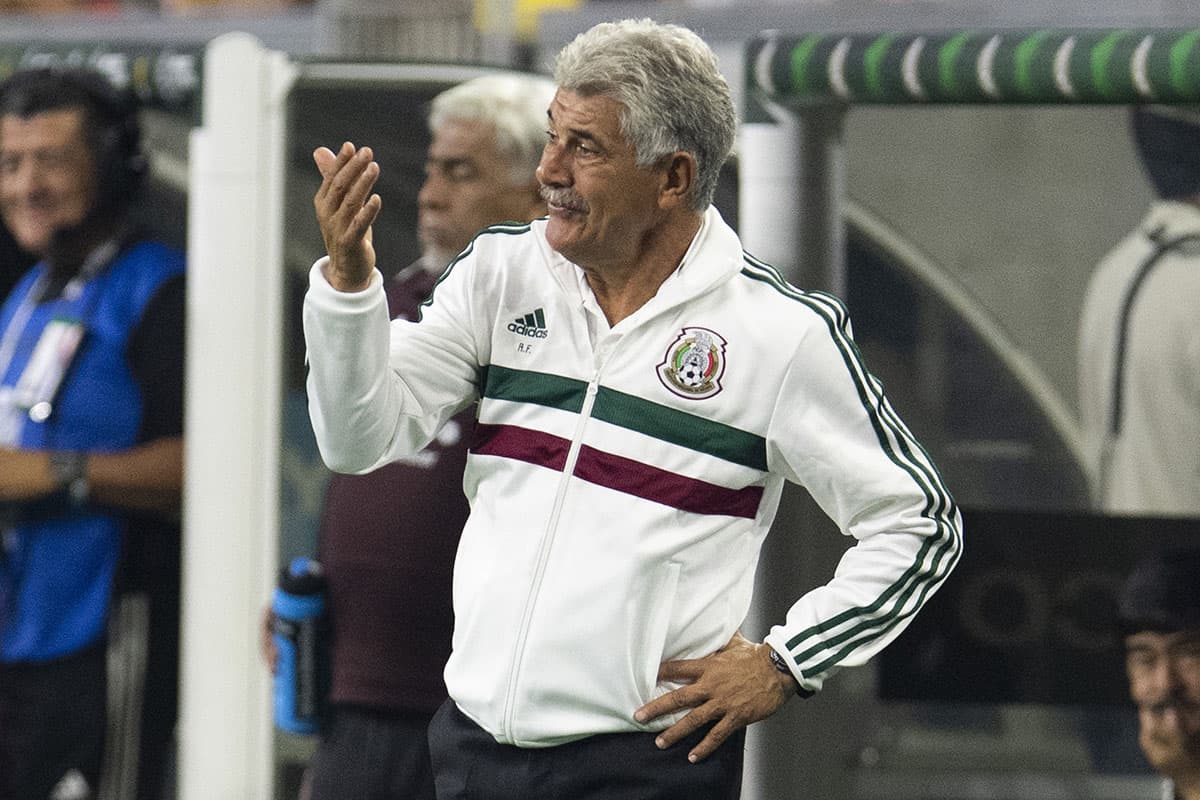 El técnico interino de México, Ricardo 'Tuca' Ferreti, buscará mejorar para el juego del próximo martes contra Estados Unidos.