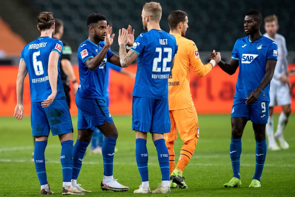 Mönchengladbach cayó en casa 1-2 ante el Hoffenheim.