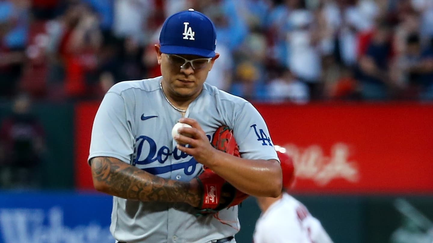 MLB: Julio Urías va a la lista de lesionados con Los Angeles