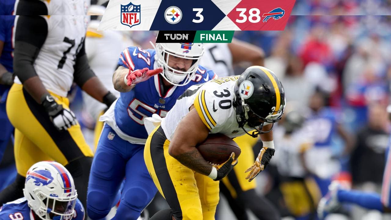 Josh Allen se aprovecha de unos Steelers sin aparente rumbo