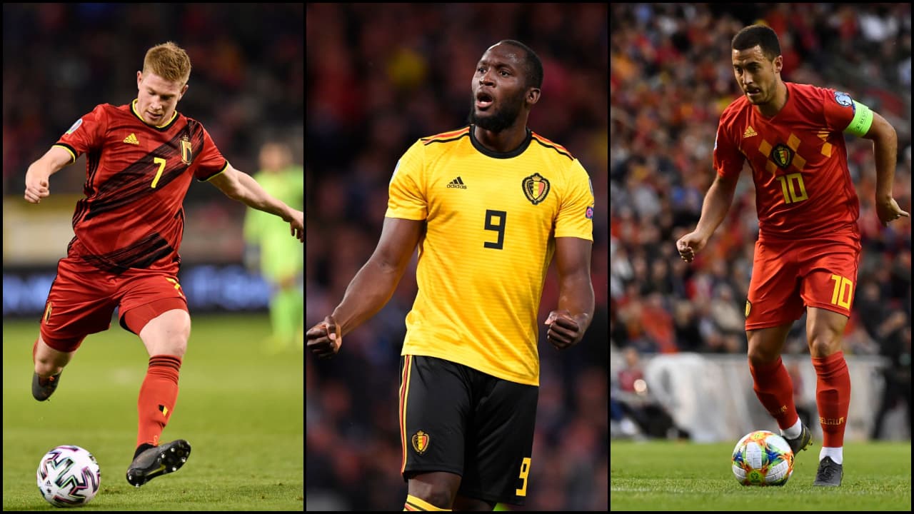 Bélgica | El serio candidato a conquistar la Euro 2020 está plagado de estrellas. Kevin De Bruyne (Leicester City), Romelu Lukaku (Inter) y Eden Hazard (Real Madrid) protagonizarán el ataque.