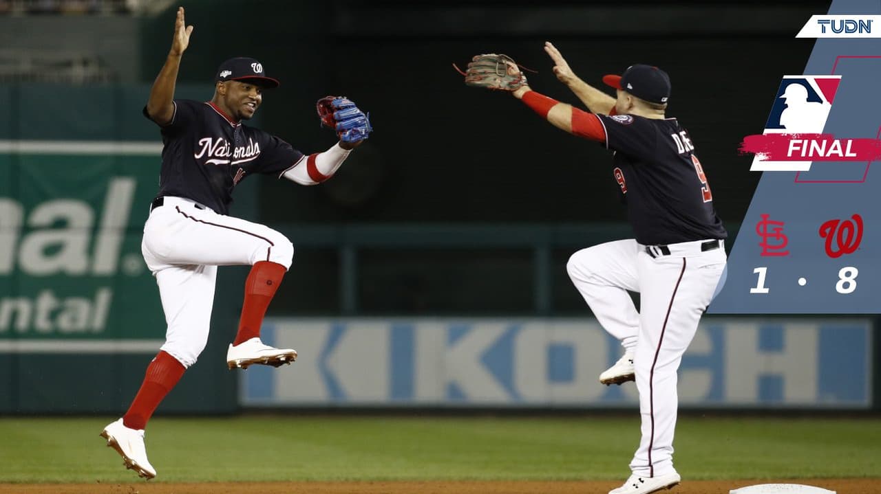 Los Nationals acarician su primera vez en una Serie Mundial