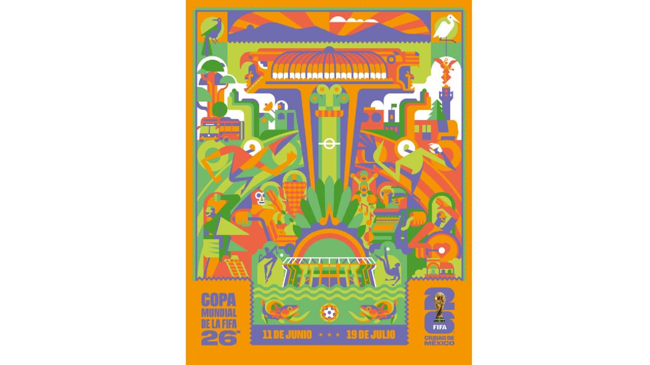 Póster oficial de la CDMX.