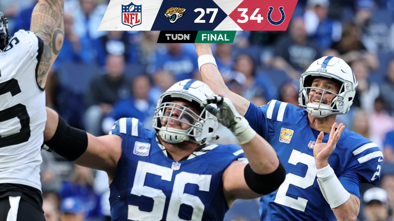 Colts supera a Jaguars con tremenda actuación de Matt Ryan