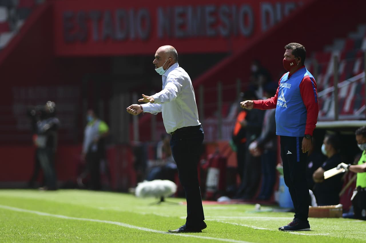 Memo Vázquez es entrenador del Atlético de San Luis en la Liga BBVA MX.