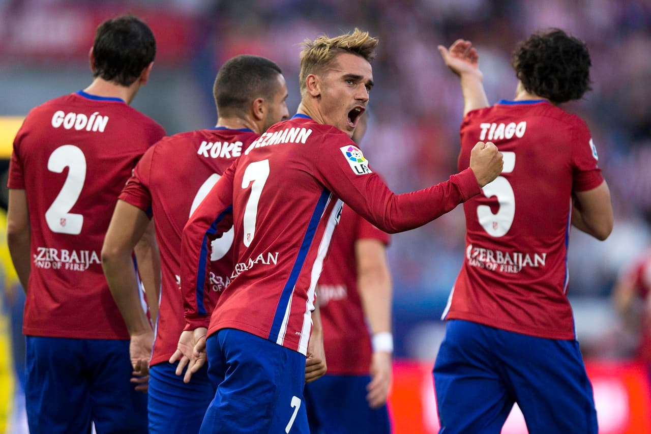 Antoine Griezmann volvió a ser el héroe del 'Aleti' en el debut de la Liga.