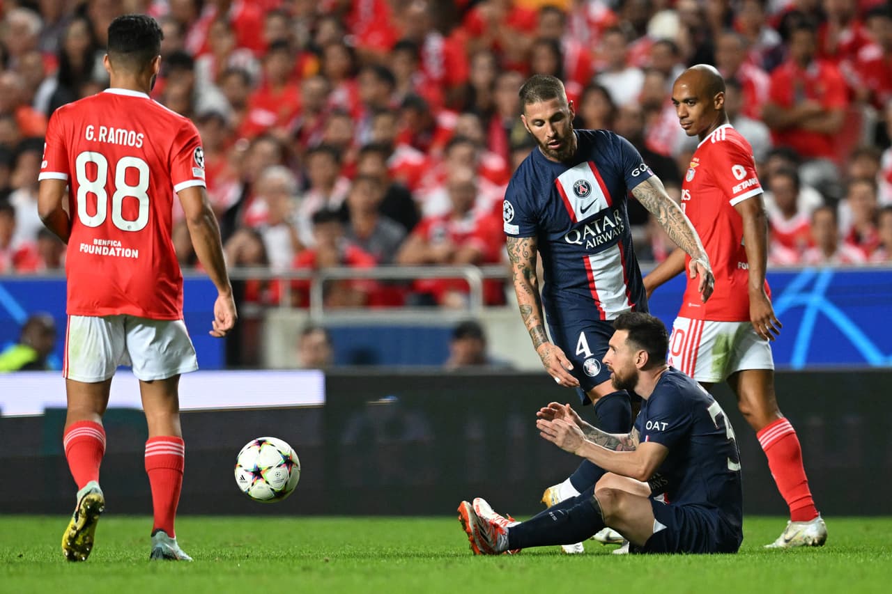 Benfica plantó cara al PSG y rescató un empate en el duelo de la Jornada 3 en la Champions League.