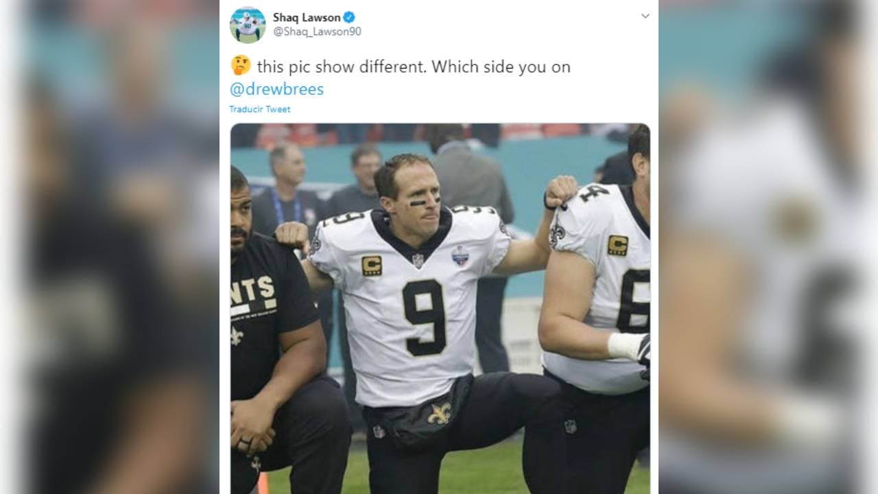 Así reaccionó el mundo ante lo que opina el QB sobre los jugadores que se hincan durante el himno de Estados Unidos.