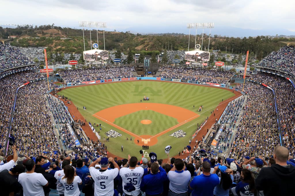 Dodger Stadium y todos sus niveles! 