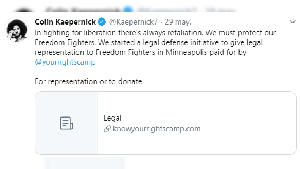 George Floyd fue detenido por intentar pagar con un billete falso de veinte dólares. Falleció en un hospital minutos después de su aprehensión.