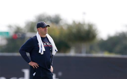 El entrenador en jefe, Bill O’Brien, ante un gran reto (AP-NFL).