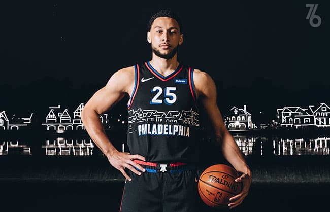 Philadelphia 76ers | Estas son las nuevas camisetas de la NBA para la 2020-21.