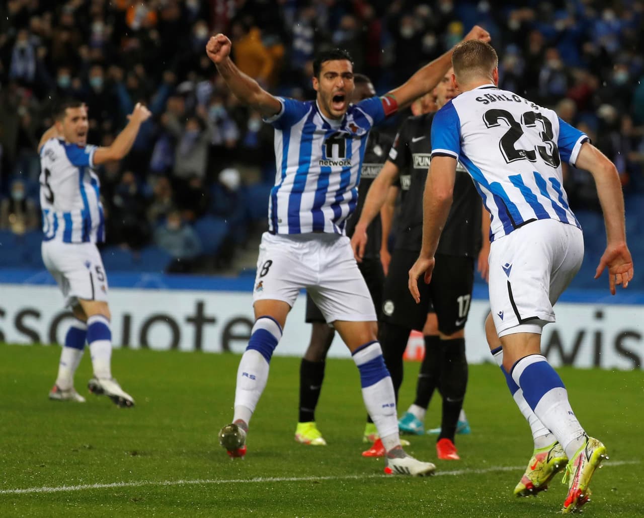 La Real Sociedad no puede contra Sturm y empatan 1-1 en Donosti, durante la cuarta fecha en la UEFA Europa League. La escuadra española se juega la calificación durante las dos últimas jornadas.