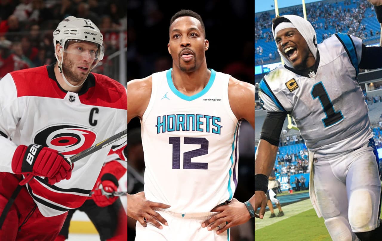 El deporte en Carolina del Norte tiene algunos representantes de competencias de élite que se convierten en ídolos para un estado que vive una dura amenaza de huracán.