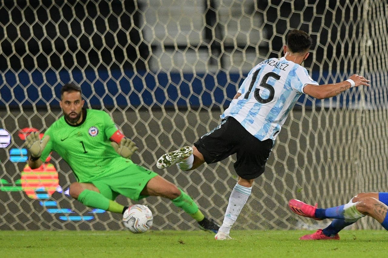 Messi hace un golazo pero no alcanzó para que Argentina se llevara los tres puntos ante Chile en el debut de ambos equipos en Copa América.