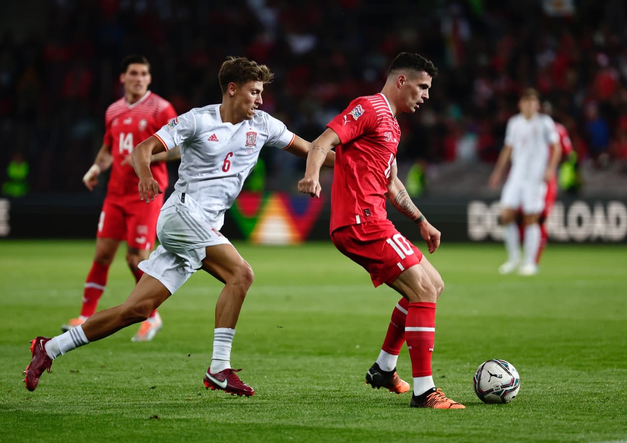 España logró un valioso triunfo en su visita a Suiza que no ha ganado un solo punto en lo que va de esta edición de la Nations League.