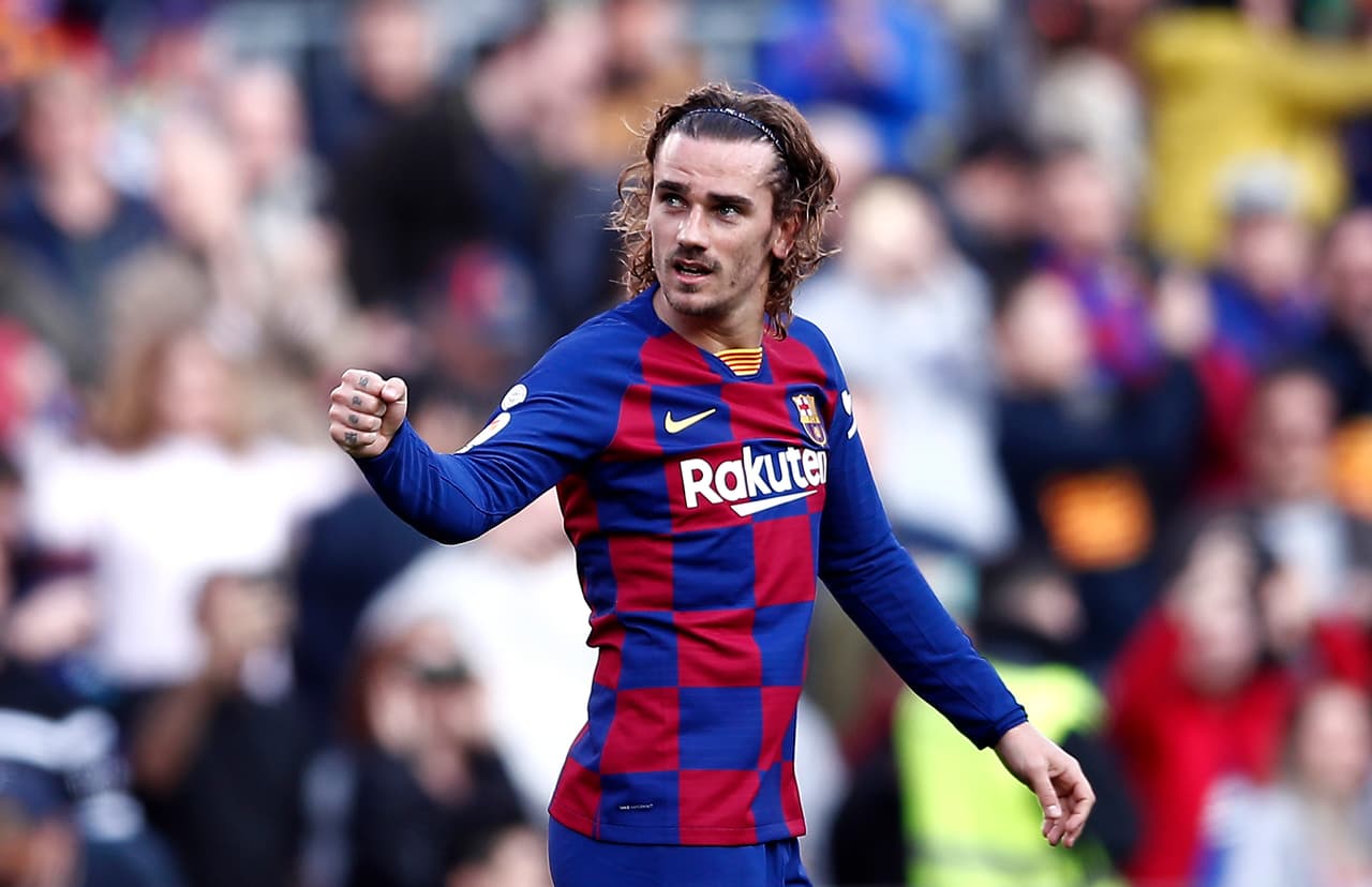 Antoine Griezmann abrió el marcador al 33’ para Barcelona.