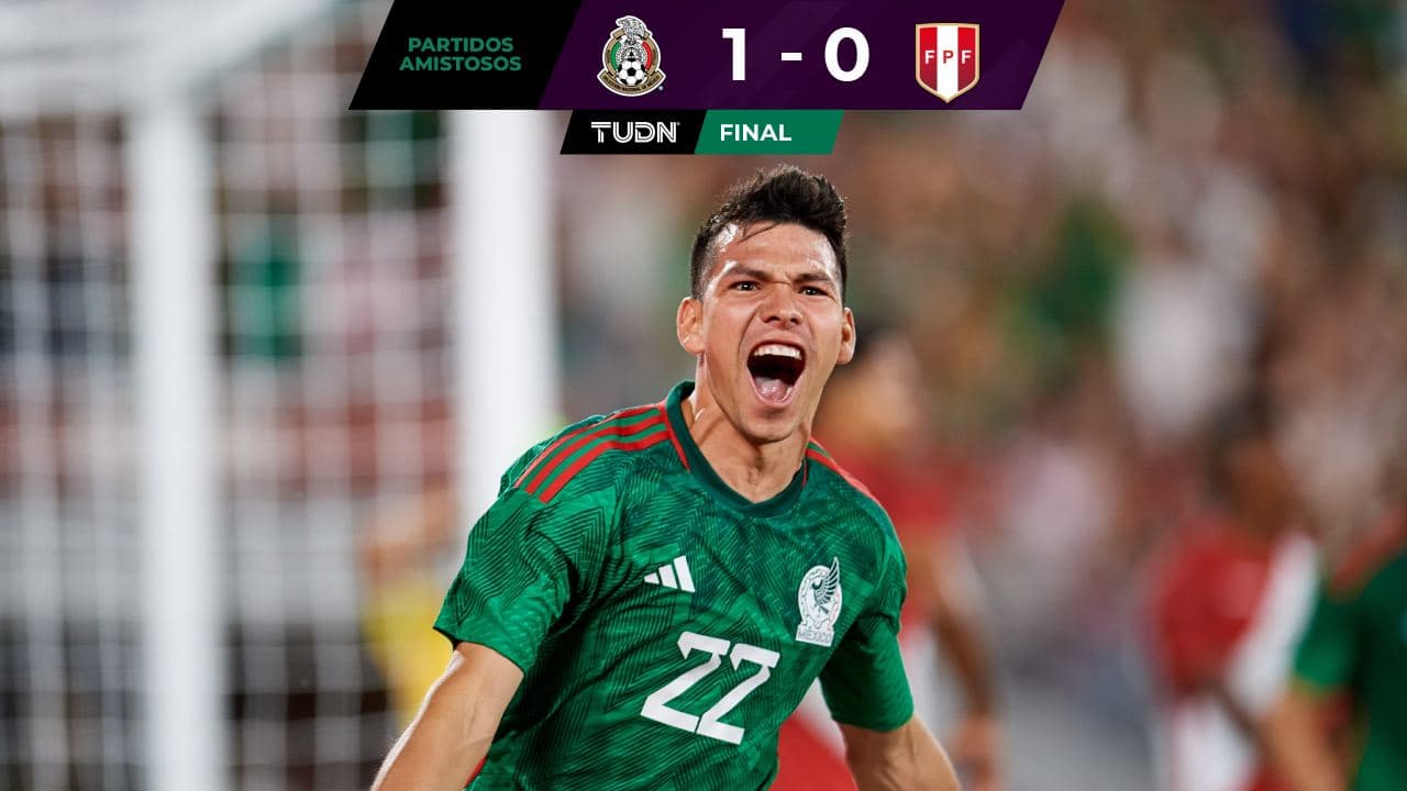 México 1-0 Perú en partido amistoso: resumen, videos y goles