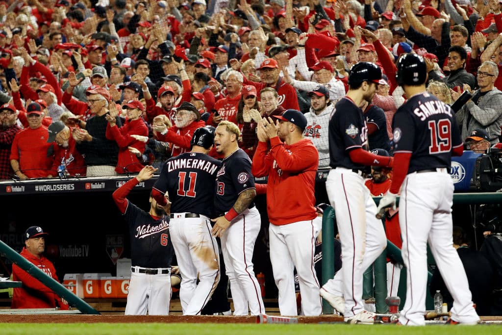 Los astros ganan 4-1 y le meten presión a los Washington Nationals.