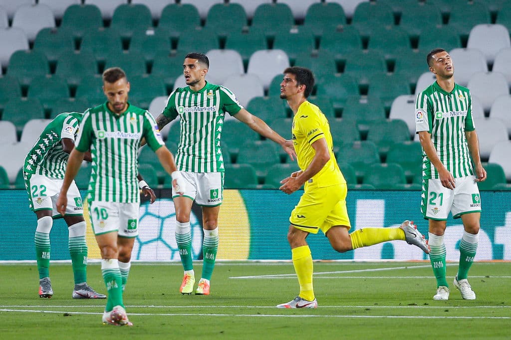 Real betis continúa sin demostrar su buen futbol, y esta vez caen 0-2 en el Benito Villamarin frente al Villarreal.