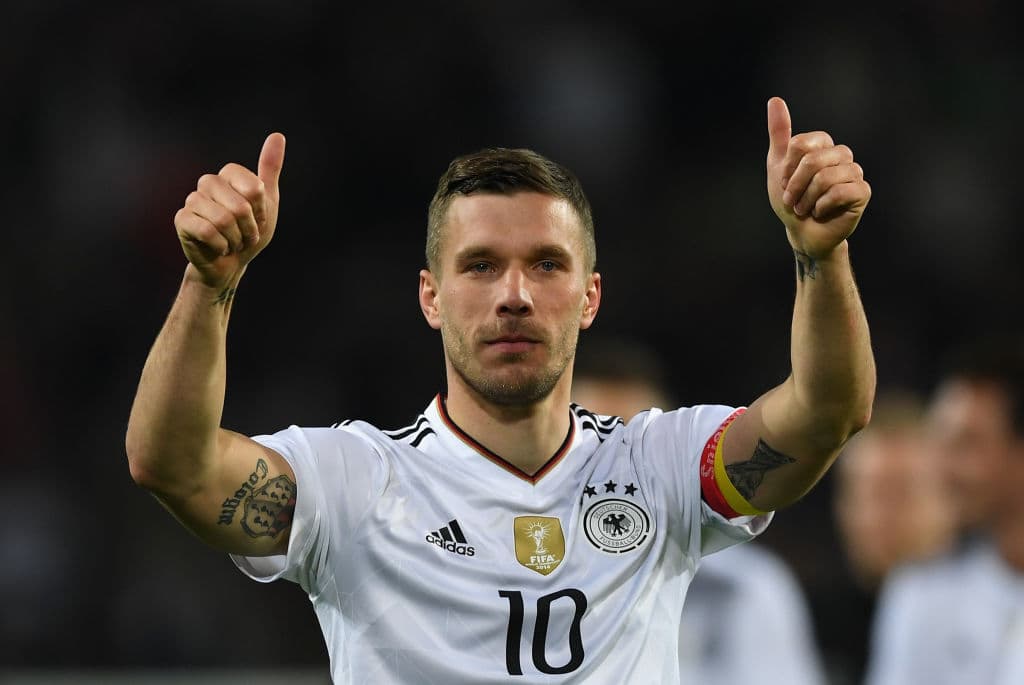Lukas Podolski: "El futbol es como el ajedrez, pero sin dados"
