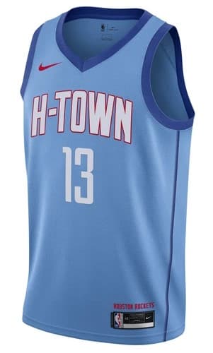 Houston Rockets | Estas son las nuevas camisetas de la NBA para la 2020-21.
