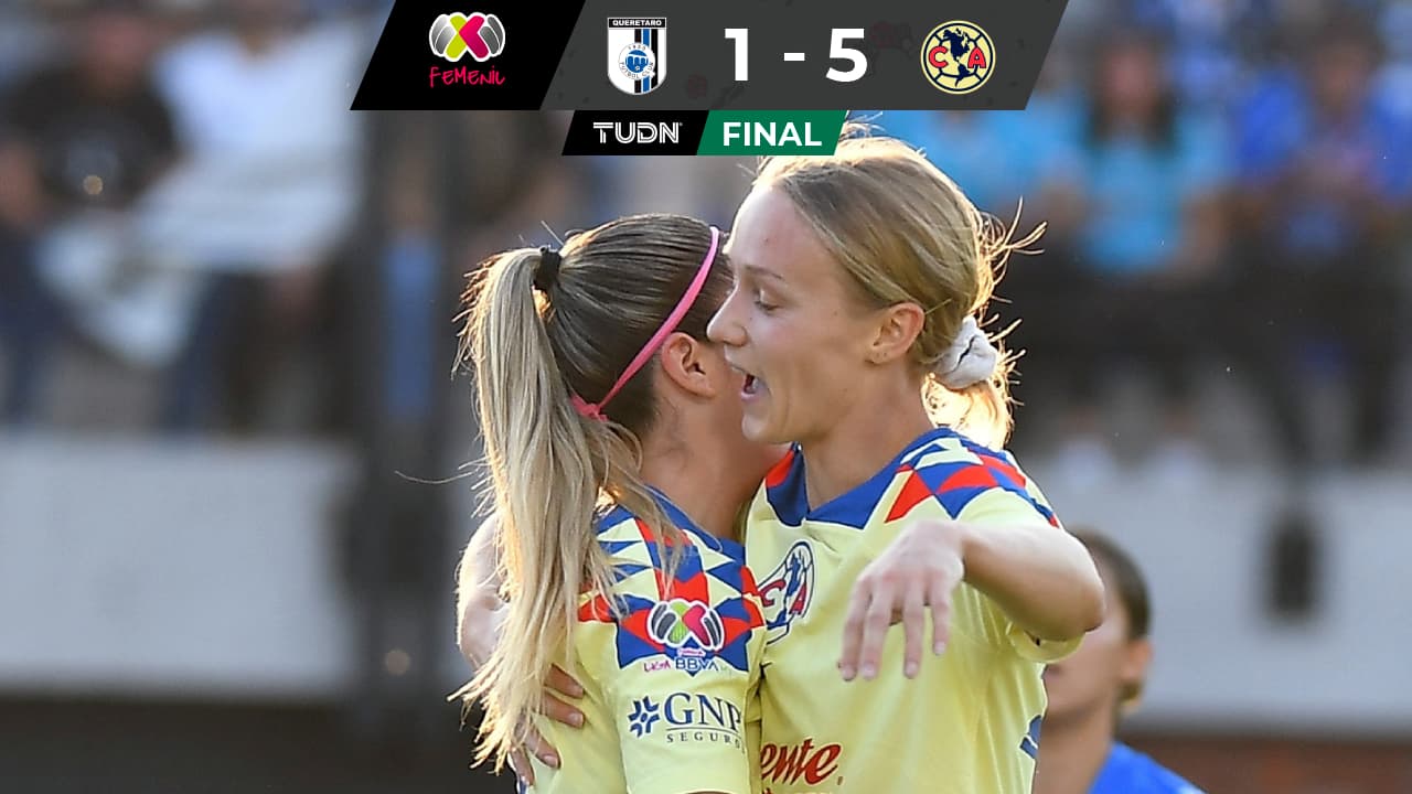 Katty 'Killer' mantiene su racha goleadora en triunfo de América sobre Querétaro