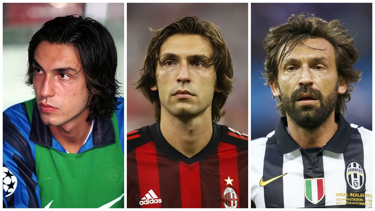 Sí: al arquitecto Andrea Pirlo tampoco le importó besar varios escudos.