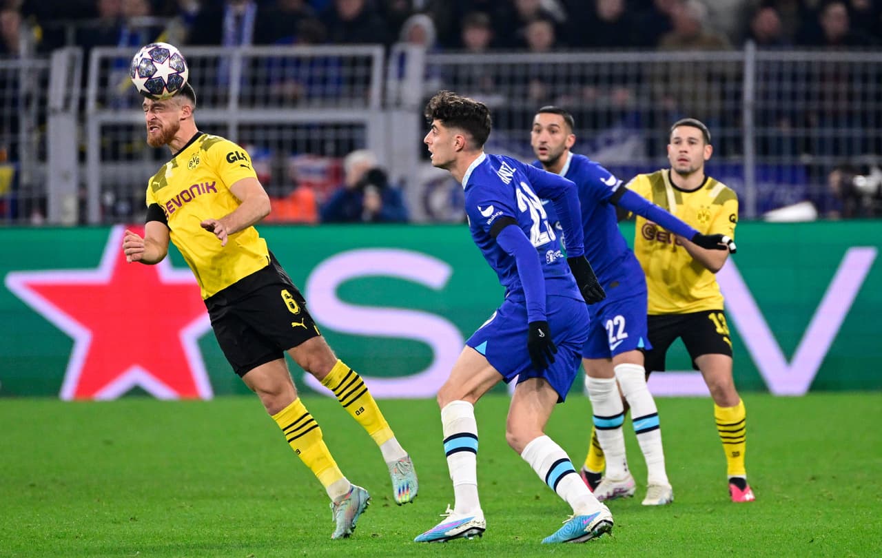 Dortmund se impuso con un gol de Adeyemi al Chelsea en la ida de Octavos de Final de la UEFA Champions League con un Joao Félix que no anduvo atinado.