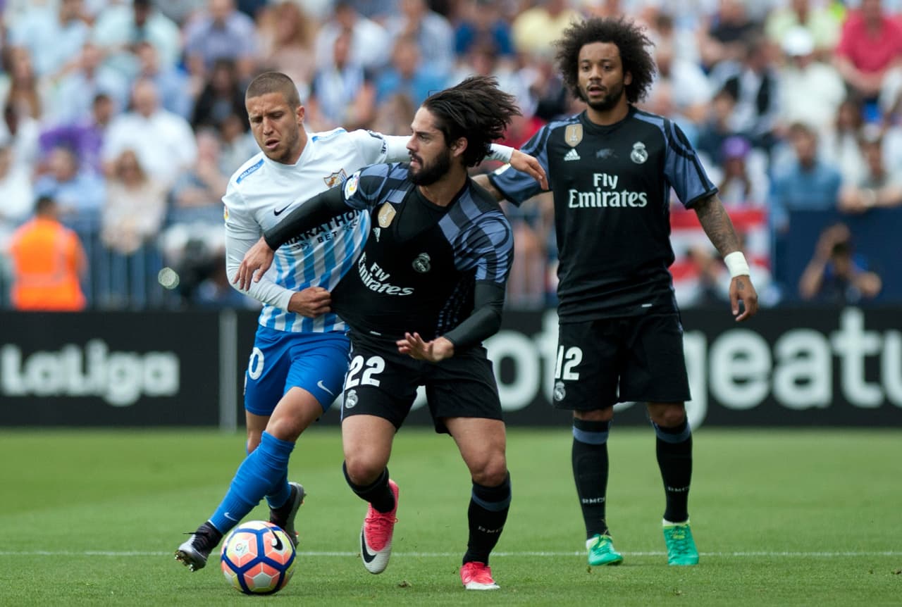 Isco fue protagonista en la jugada del primer gol al poner el pase al comienzo del juego.
