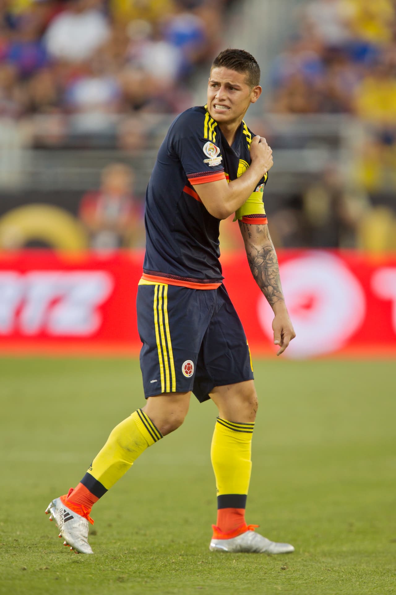 James será baja ante Paraguay por lesión